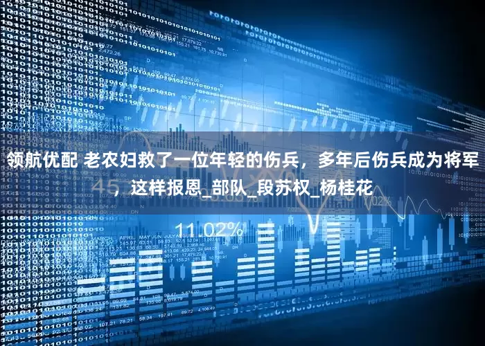 领航优配 老农妇救了一位年轻的伤兵，多年后伤兵成为将军，这样报恩_部队_段苏权_杨桂花