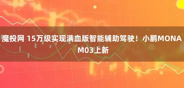 魔投网 15万级实现满血版智能辅助驾驶！小鹏MONA M03上新